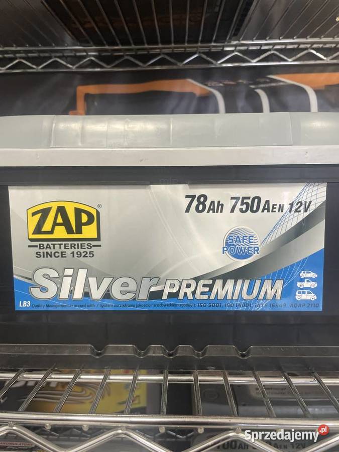 Akumulator Zap Silver Premium 78Ah 750A DARMOWA osobowe Płock sprzedam