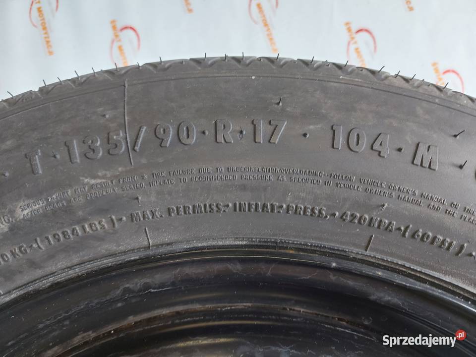 FORD KUGA MK1 koło dojazdowe 1359017 104M 5x108 Kielce