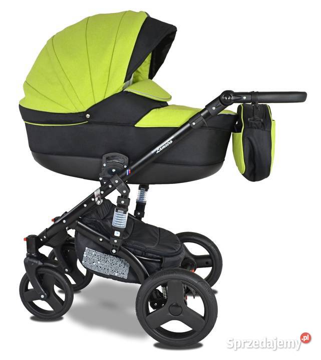 NOWY Wózek Dziecięcy Lameiro 3w1 Wielofunkcyjny Rozkładane