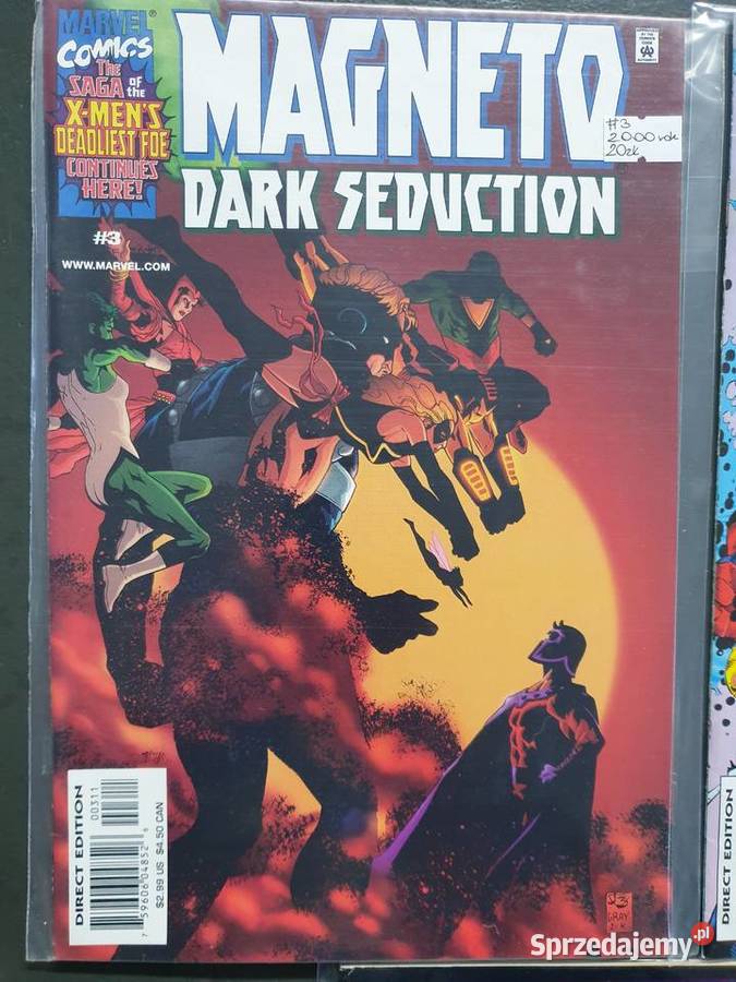 Magneto 3 komiksy Marvel USA Amerykańskie Gdynia sprzedam