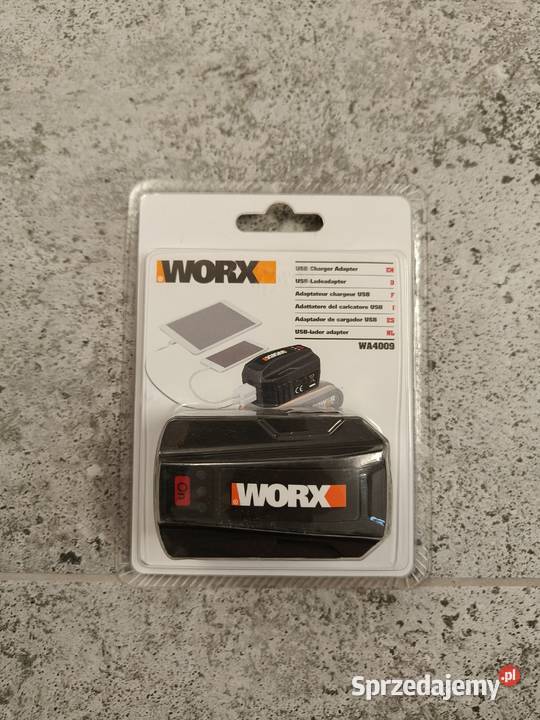 Powerbank na akumulatory Worx WA4009 20V Gorlice sprzedam