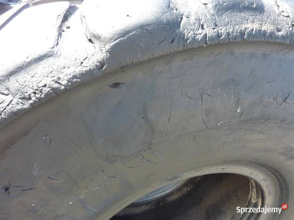 2x Opona używana przemysłowa 235R25 MICHELIN Zaścianki
