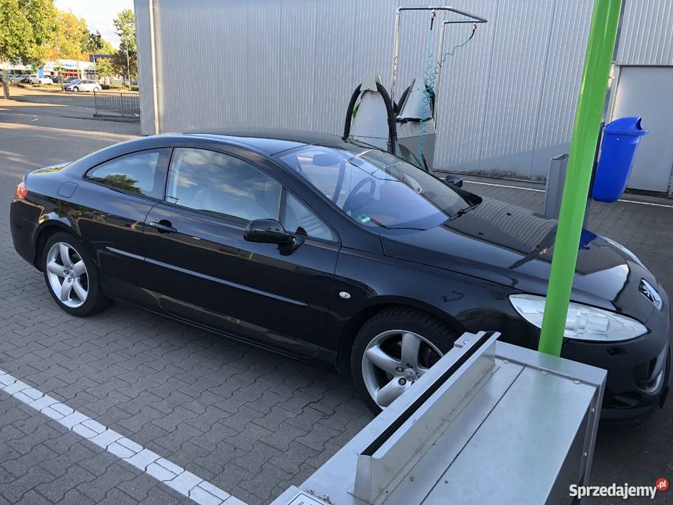 Peugeot 407 Coupe 30 V6 wersja platinium FULL podgrzewane fotele zachodniopomorskie Szczecinek