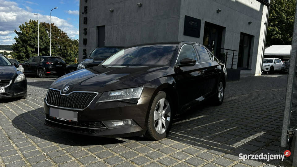 koda Superb 20 TDI 2017 El Klapa Manual Radar ogranicznik prędkości pomorskie Gdynia