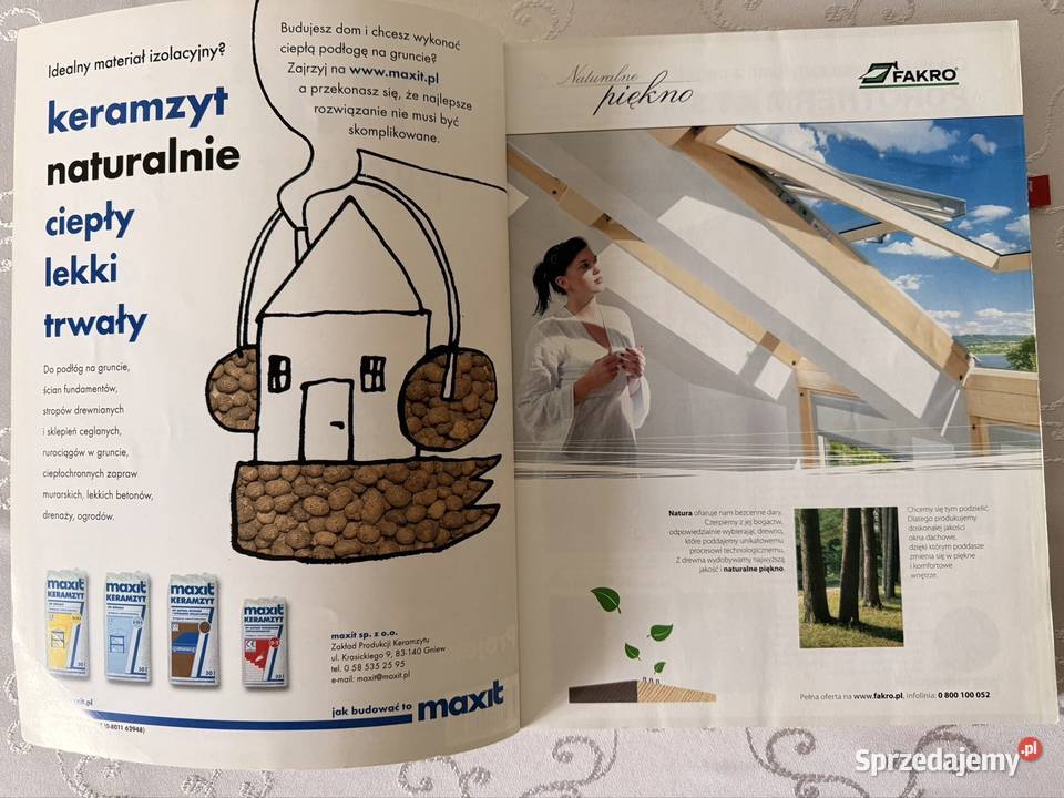 Murator Projekty Domów Jesień 2008 Ponad 500 śląskie Czerwionka-Leszczyny sprzedam