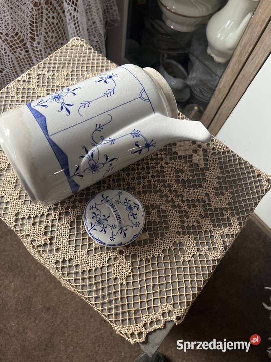 Dzbanek porcelanowy sygnowany Meissen do sprzedam