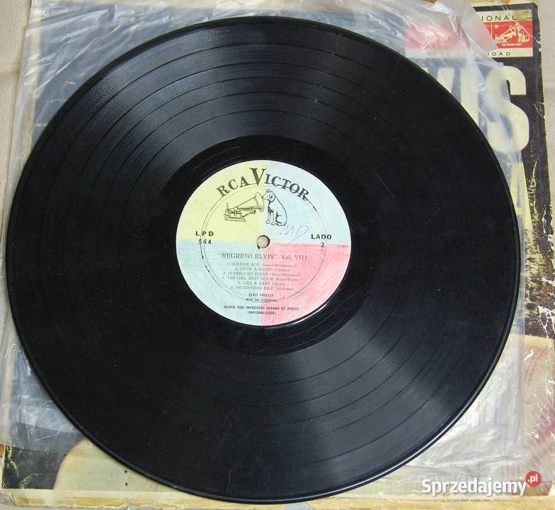 Płyta winylowa ELVIS PRESLEY Regresa Made in Warszawa