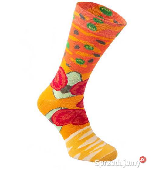 NOWE Skarpetki Burger Vege 2 pary RAINBOW SOCK Rozmiar uniwersalny łódzkie Łódź