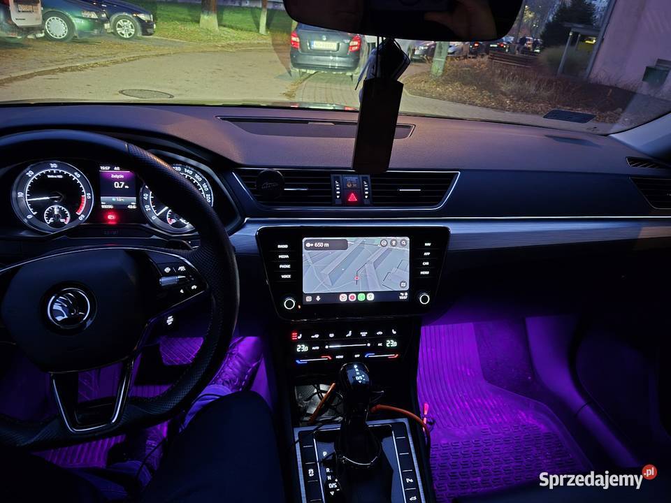 Skoda superb 3 skórzana tapicerka Olsztyn