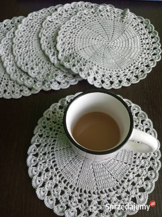 szydełkowe serwetki łódzkie Drzewica