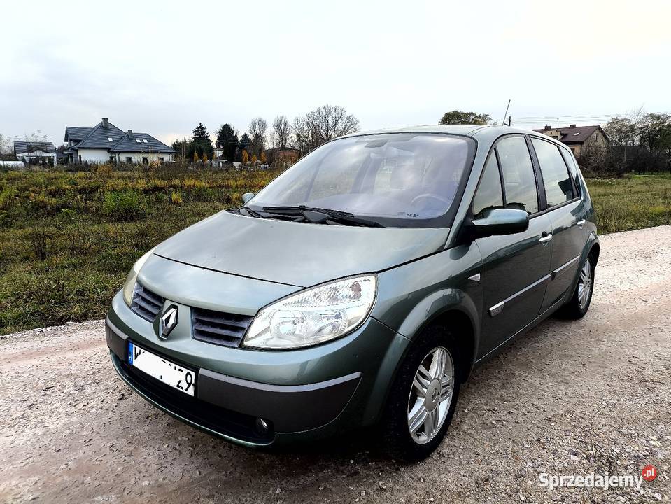 Renault Scenic II 16 16v 2003 Klima Sprawna Sochaczew