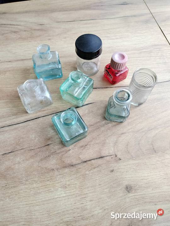 Stare kałamarze prl zestaw Choszczno