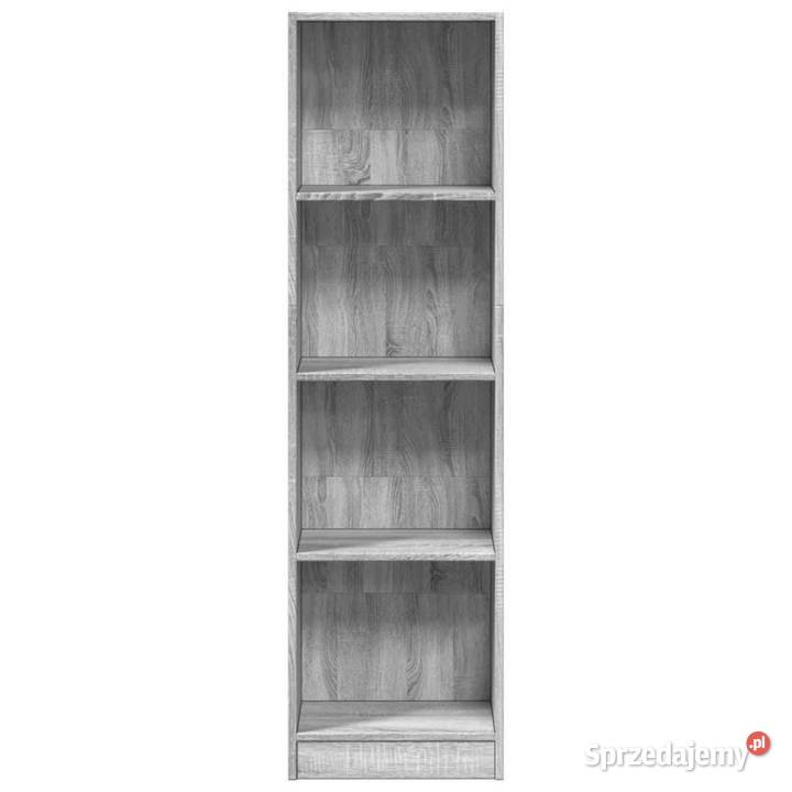 Regał szary dąb sonoma 40x24x143 materiał Warszawa
