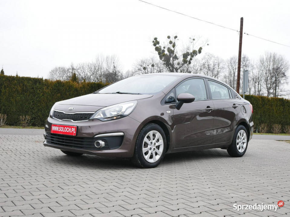 Kia Rio 12 DOHC CVVT 84 Eu6 Polski salon zadbany wielofunkcyjna kierownica śląskie Goczałkowice-Zdrój sprzedam