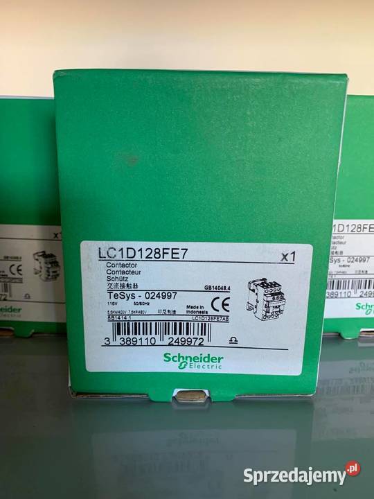 SCHNEIDER ELECTRIC LC1D128FE7 75kW Cewka 115V Elektryka mazowieckie