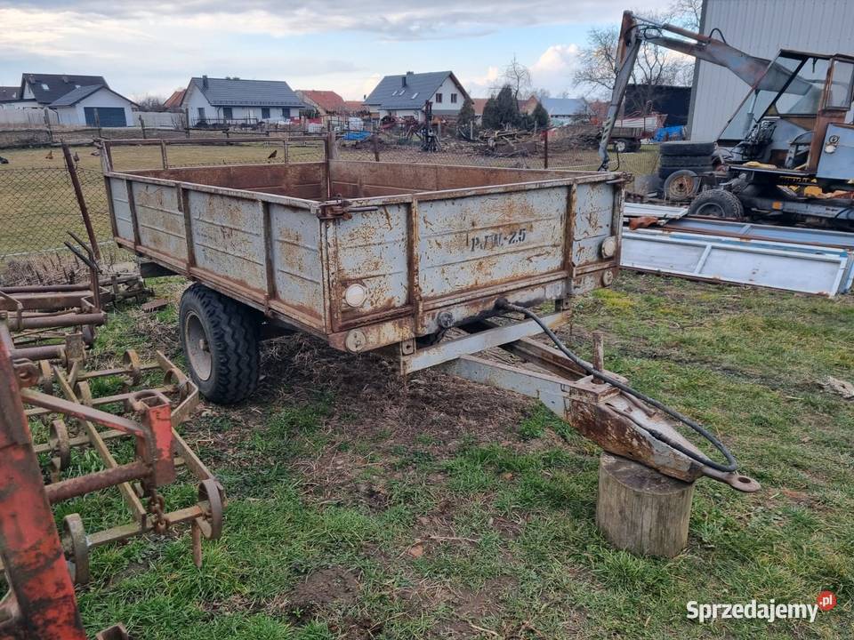 Przyczepa jednoosiowa 35t Grodków