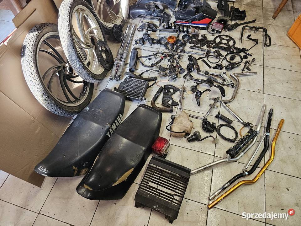 Yamaha RD 80 LC2 części koło owiewka lampa