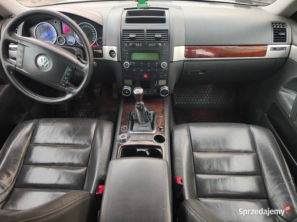 VW Touareg 25 TDI 174 2003r Manual 4x4 Bez gniazdo AUX świętokrzyskie Bogoria