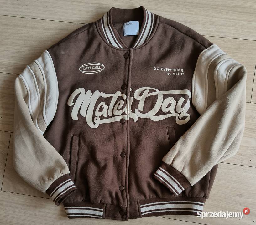 Bluza Bershka brązowo kremiwa Gdańsk