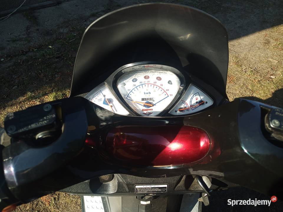 Skuter 2t ZHONGNENG ZN50QT19C 60cm3 Pozostałe Bytonia