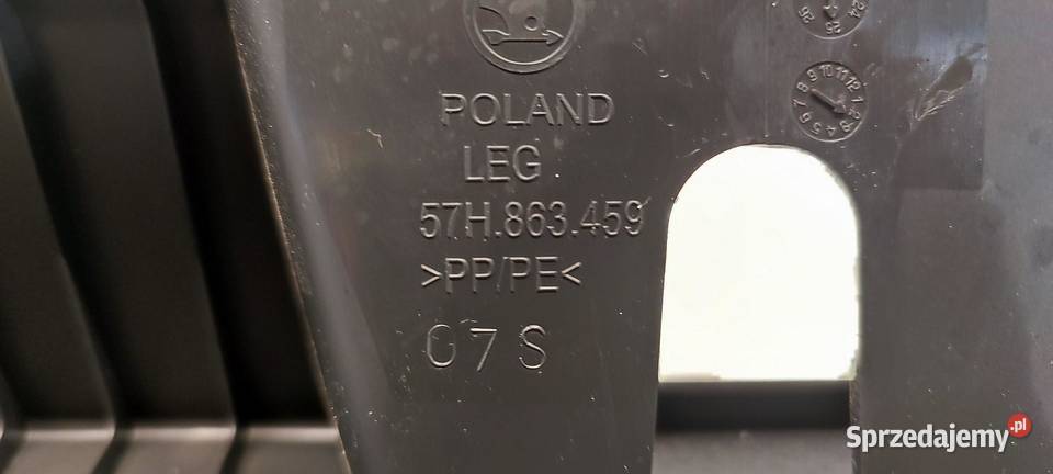 VW TAYRON OSŁONA PROGU BAGAŻNIKA 57H863459