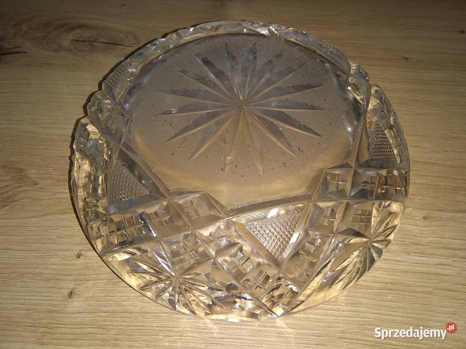 Popielnica kryształowa 15 lubelskie Lublin