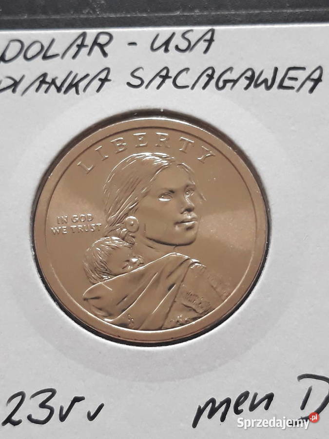 1 Dolar USA Indianka Sacagawea 2023 r Konin sprzedam