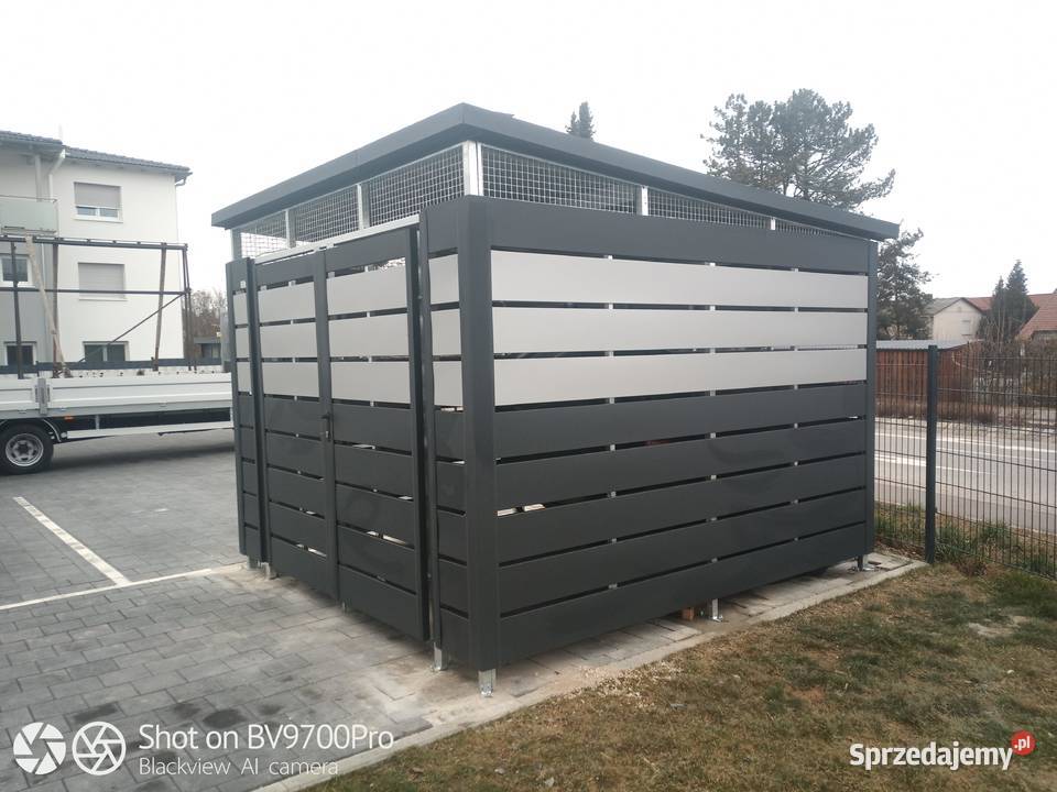 NOWOCZESNA WIATA ŚMIETNIKOWA PANELOWA Każdy mazowieckie Warszawa
