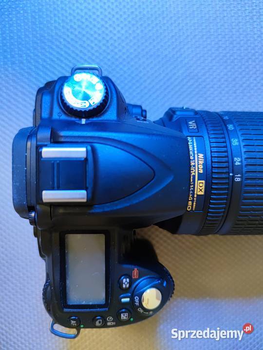 Nikon D90 obiektyw 18105VR mazowieckie Warszawa