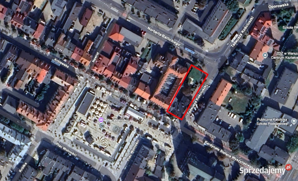 Kamienica w centrum Kutna Placu Wolności Sprzedaż