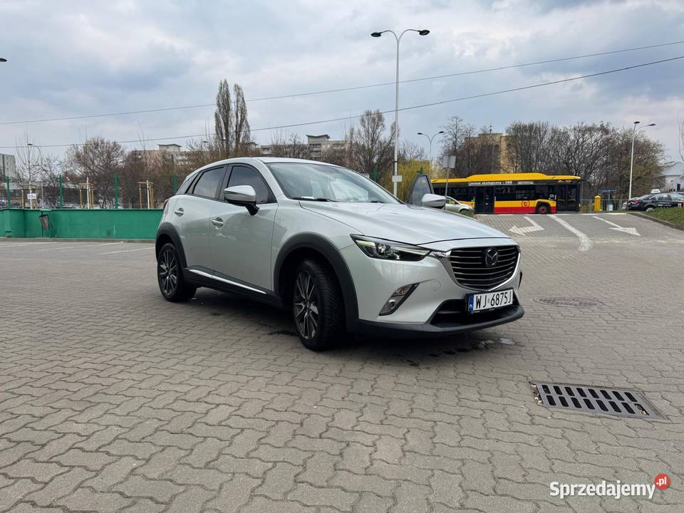 Mazda CX3 2016 skóry automat Rok produkcji 2016 mazowieckie Warszawa