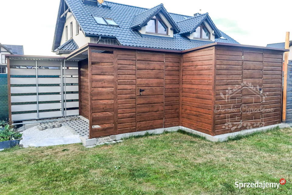 Schowek Domek Ogrodowy 5x5 Wiata 2x Kalisz