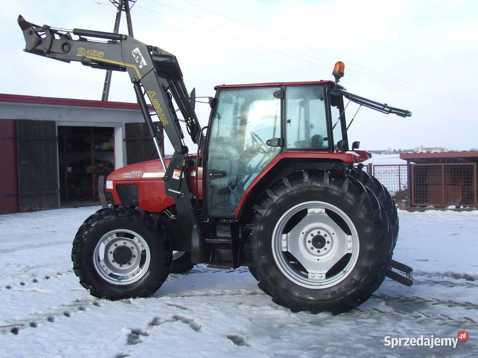 Case cx 70 z turem Ciągniki Witonia