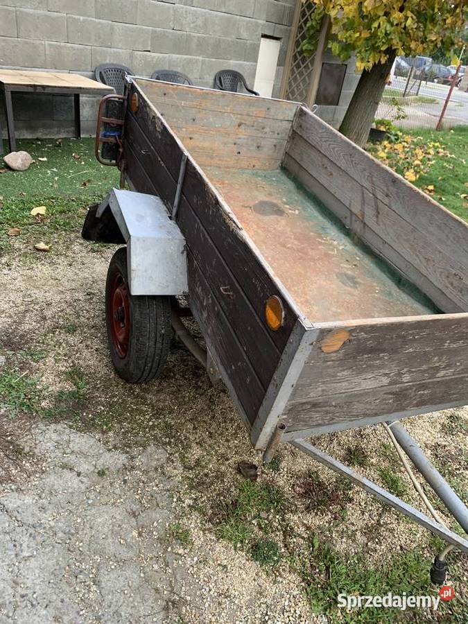 Przyczepa przyczepka samochodowa 1 Dobczyce sprzedam