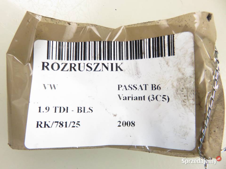 ROZRUSZNIK VW PASSAT B6 19 TDI osobowe
