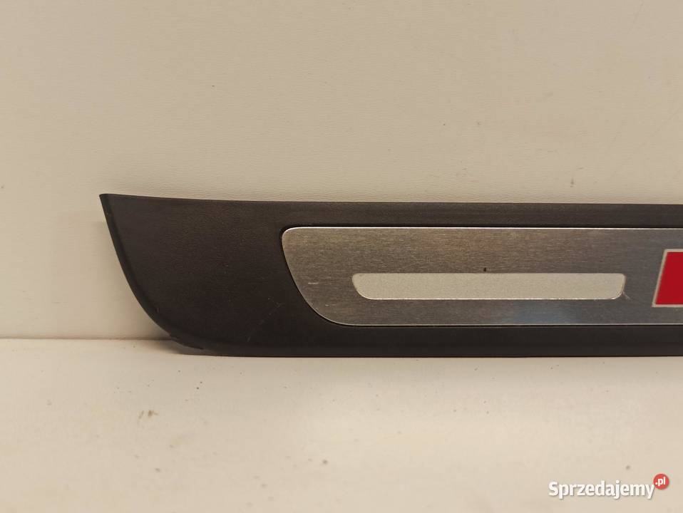 AUDI A6 C7 LISTWY PROGOWE TYŁ KOMPLET 4G0853376K