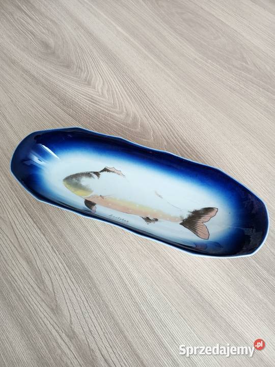 Ręcznie malowany porcelanowy półmisek do Kraków sprzedam