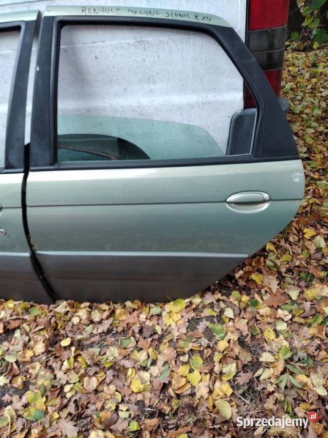 RENAULT MEGANE SCENIC RX4 DRZWI LEWY PRZÓD I TYŁ Mietków