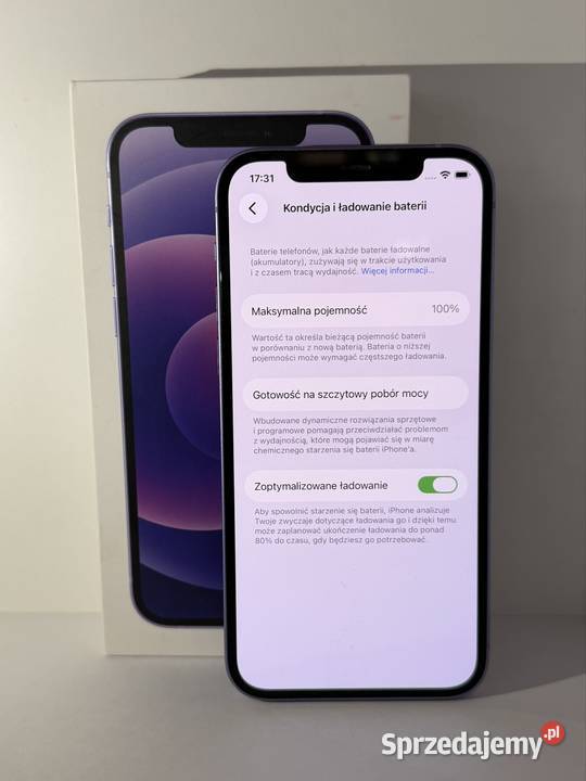 iPhone 12 64GB 100 Kondycja Kalisz