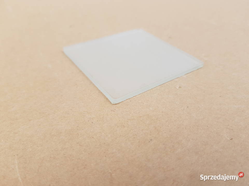 Szkło ochronne do lampki lampy płaskie KWADRAT