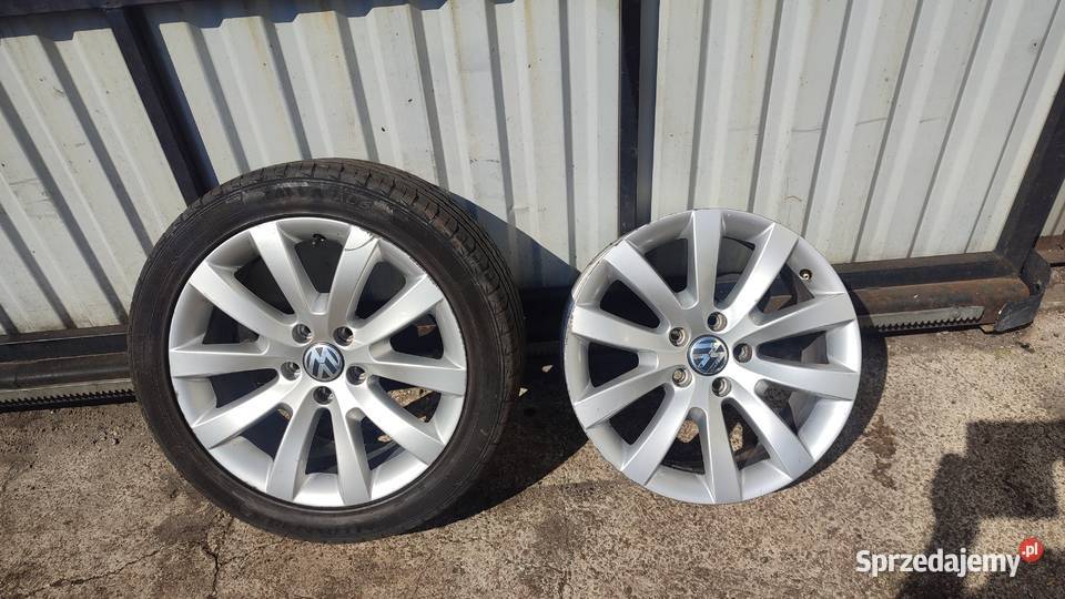 ALUFELGA VW SCIROCCO GOLF 70JX17H2 ET33 5X112 świętokrzyskie Włoszczowa