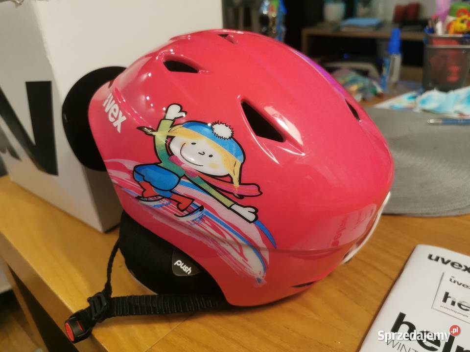 uvex kask dzieci airwing 2 narty II różowy 5254 sprzedam