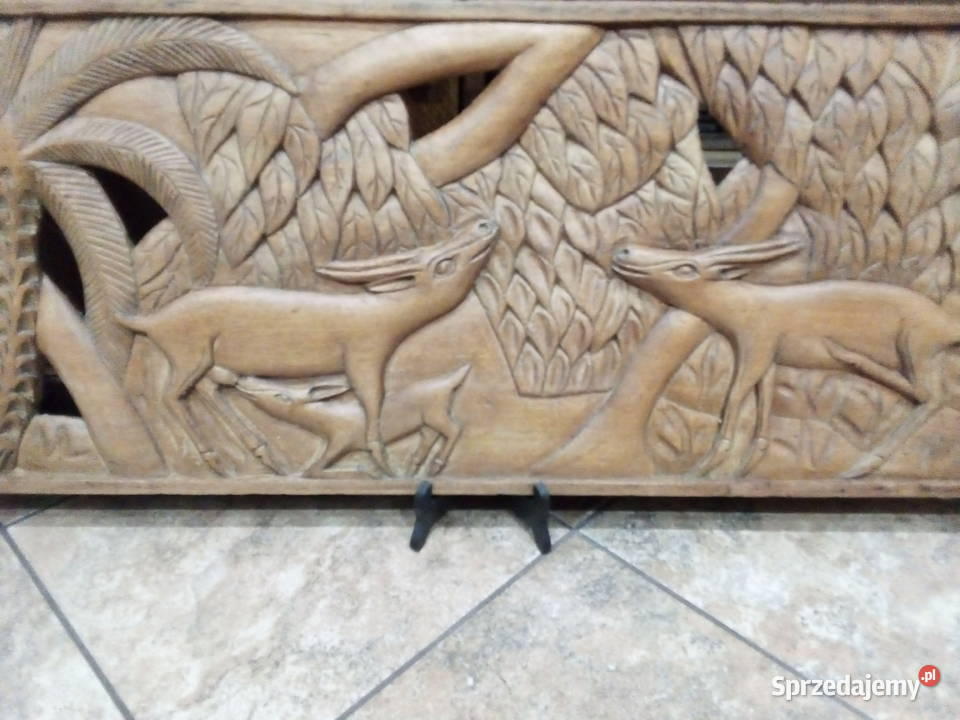 Płaskorzeźby drewniane Lipno sprzedam