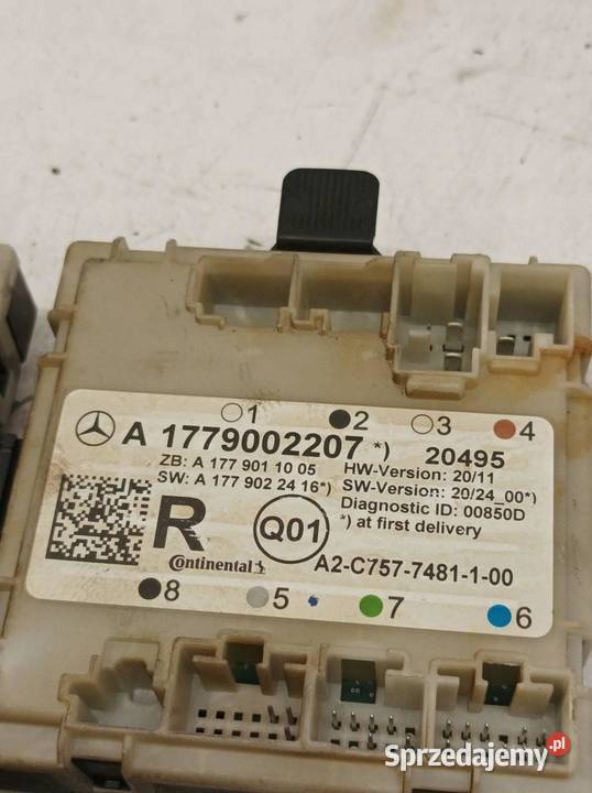 MODUŁ DRZWI PRZÓD TYŁ A1779002107 A1779002207 Komputery