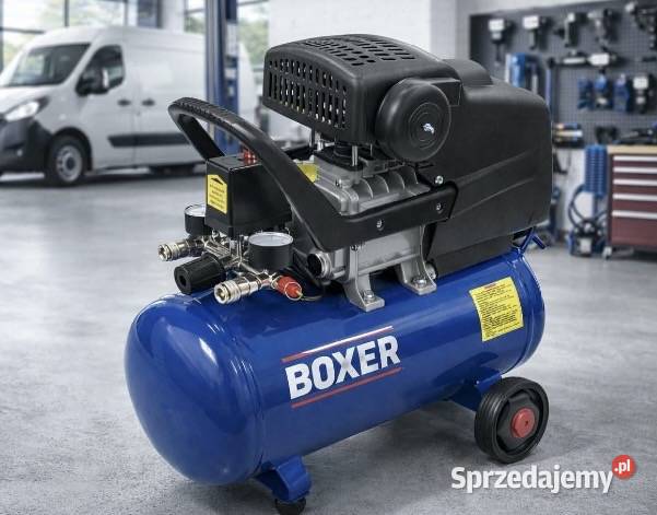 469 Kompresor olejowy 60 L Boxer Zabrze
