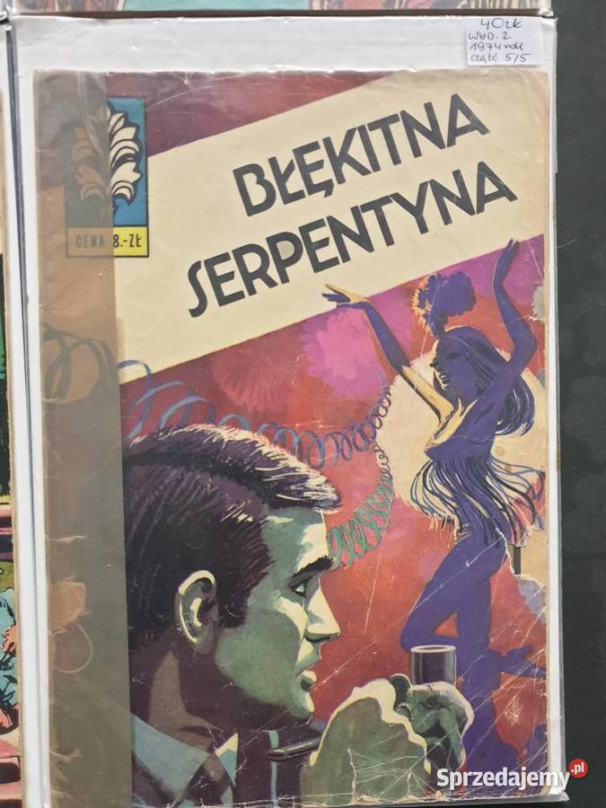 Kapitan Żbik zestaw 4 komiksów wydanie II Gdynia