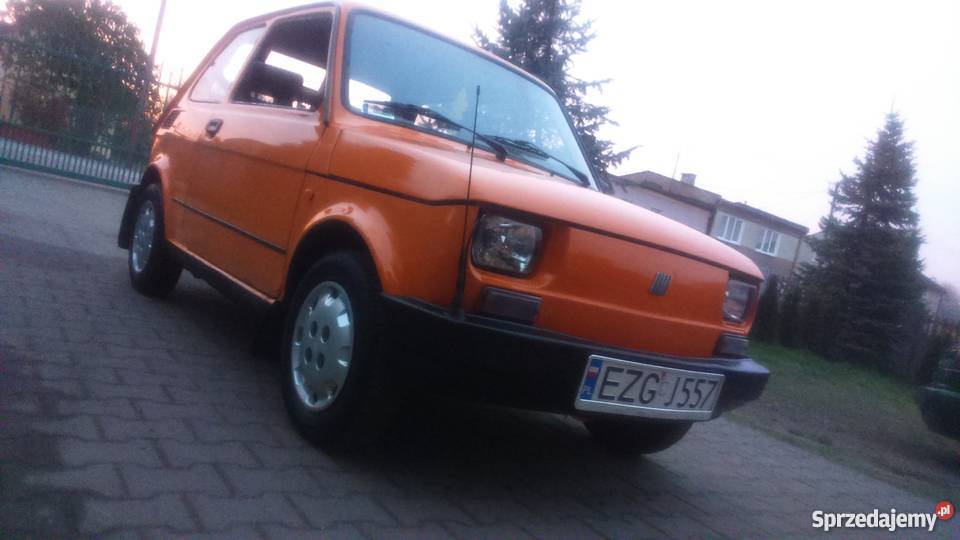 Fiat 126p Elegant, Pomarańcza! Zgierz Sprzedajemy.pl