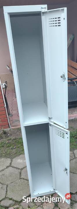 Szafka BHP 2skrytkowa 30x50x180 wielkopolskie sprzedam