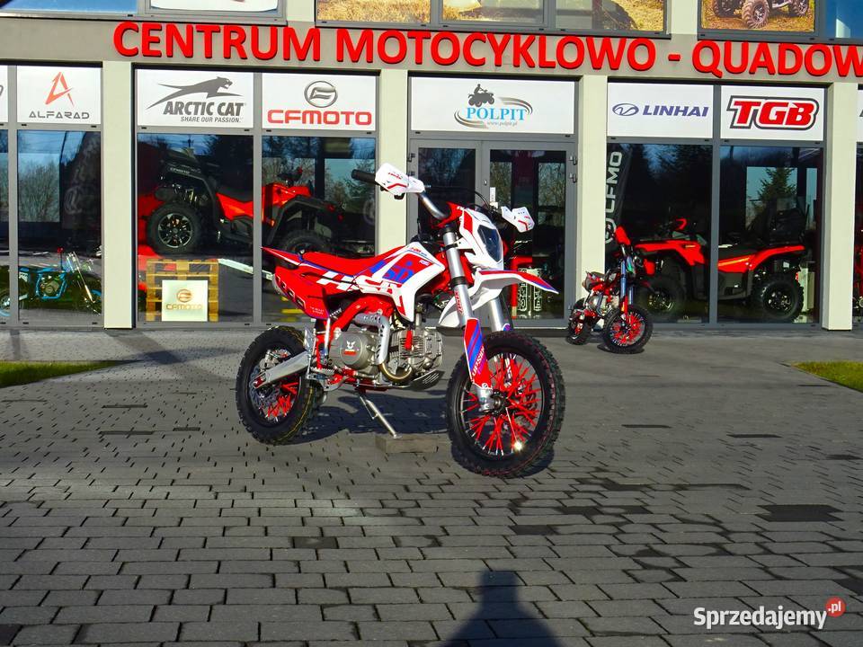 CROSS ASIX XB28 ESTART 1412 125CC LAMPA CZERWONO niebieski Kraków sprzedam