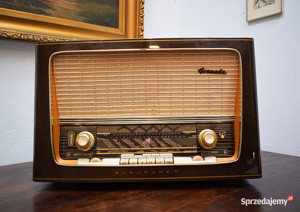 Stare radio lampowe 60 lat sprawne Blaupunkt Meble dolnośląskie Świdnica